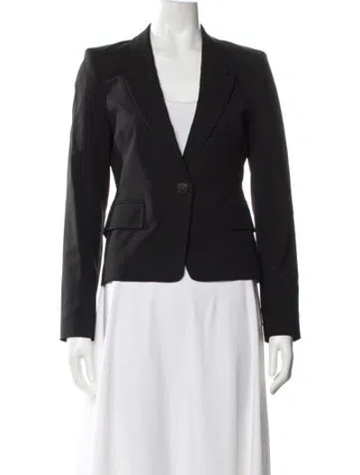 Pre-owned Lk Bennett Blazer In Black