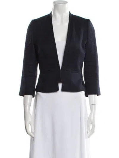 Pre-owned Lk Bennett Blazer In Blue