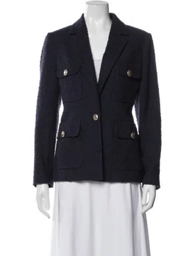 Pre-owned Lk Bennett Blazer In Blue