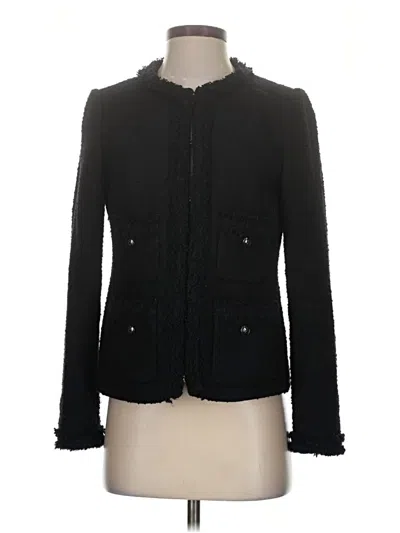 Pre-owned Lk Bennett Blazer Jacket In Black