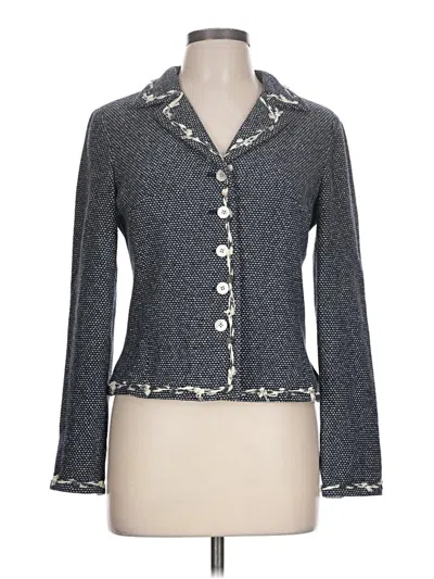 Pre-owned Lk Bennett Blazer Jacket In Gray