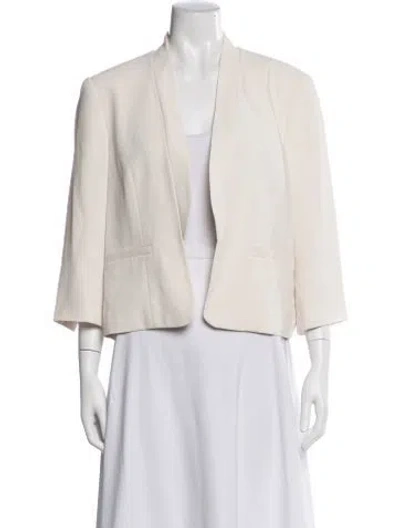Pre-owned Lk Bennett Blazer In White