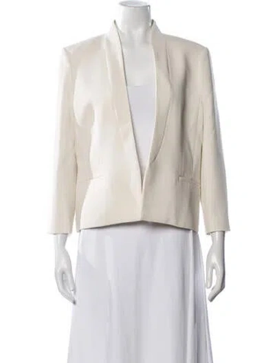 Pre-owned Lk Bennett Blazer In White