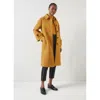 Lk Bennett Blythe Coats In Yellow