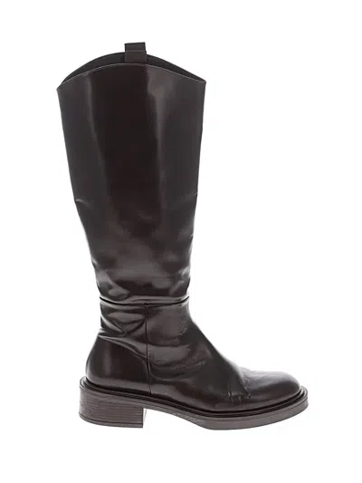 Pre-owned Lk Bennett Boots In Brown