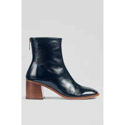 Lk Bennett Camila Ankle Boots In Blue