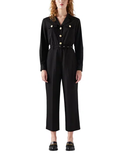Lk Bennett Camille Jumpsuit In Black