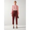 Lk Bennett L.k.bennett Camile Linen-blend Top In Multi