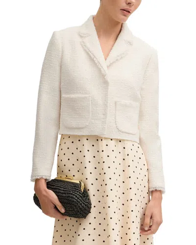 Lk Bennett Carla Jacket In White