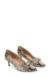 Lk Bennett Caryn Pointed Toe Pump In Black Multi