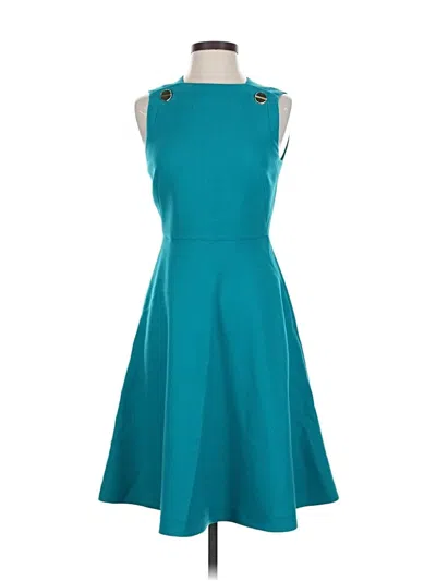 Pre-owned Lk Bennett Casual Dress In Blue