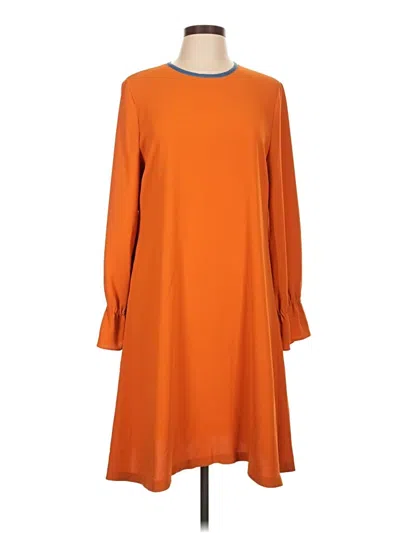 Pre-owned Lk Bennett Casual Dress In Orange