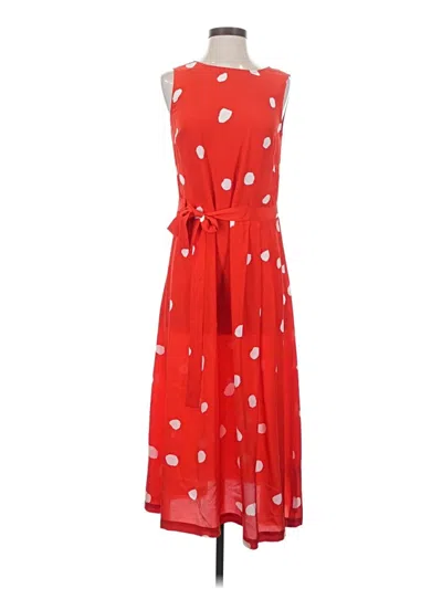 Lk Bennett Casual Dress In Red