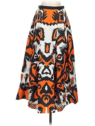 Pre-owned Lk Bennett Casual Skirt In Orange