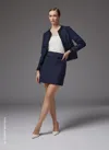 Lk Bennett Charlee Skirts In Blue