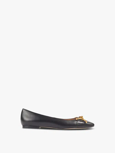 Lk Bennett Charlotte Flats In Black