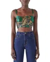 Lk Bennett Charlotte Woven Tops In Multi