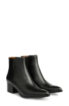 Lk Bennett Cicilia Block Heel Bootie In Black