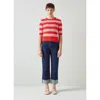 Lk Bennett Cinzia Knitted Tops In Red