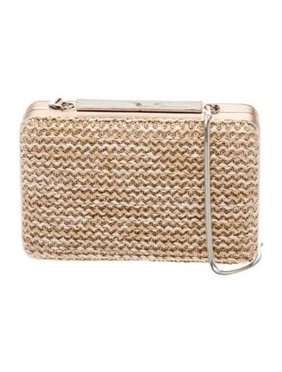 Pre-owned Lk Bennett Clutch In Neutrals