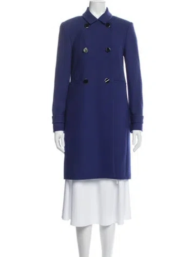 Pre-owned Lk Bennett Coat W/ Tags In Blue