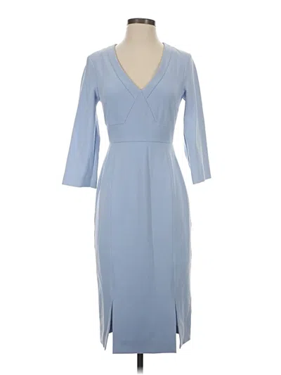 Pre-owned Lk Bennett Cocktail Dress In Blue