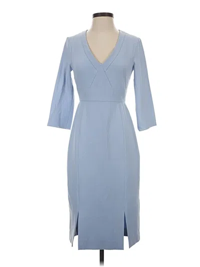 Pre-owned Lk Bennett Cocktail Dress In Blue
