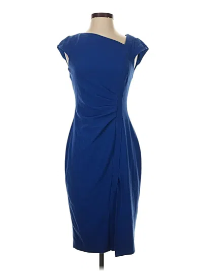 Pre-owned Lk Bennett Cocktail Dress In Blue