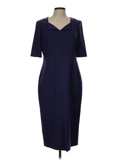 Pre-owned Lk Bennett Cocktail Dress In Blue