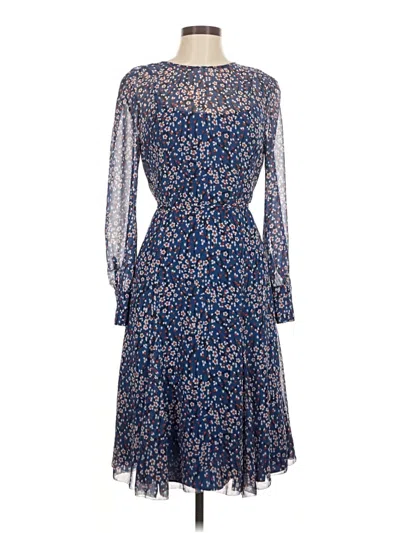 Pre-owned Lk Bennett Cocktail Dress In Blue