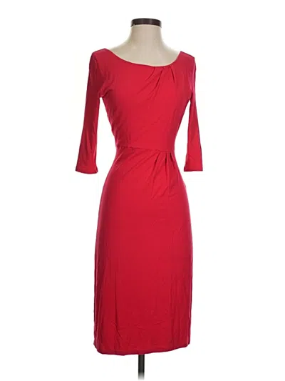 Pre-owned Lk Bennett Cocktail Dress In Red