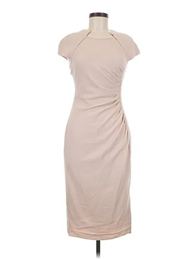Pre-owned Lk Bennett Cocktail Dress In Tan