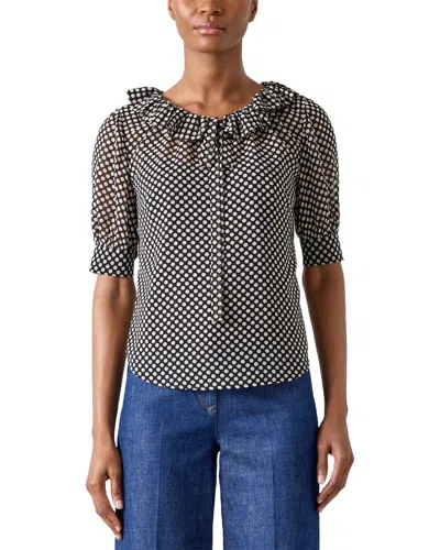 LK BENNETT LK BENNETT COCO WOVEN TOP