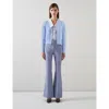 Lk Bennett Avery Trouser In Blue