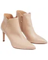 Lk Bennett Corinne Leather Ankle Boot