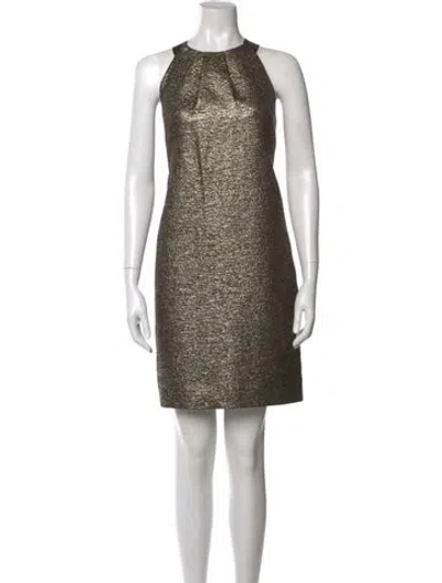 Pre-owned Lk Bennett Crew Neck Mini Dress