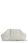 Lk Bennett Crystal Frame Clutch In Clear