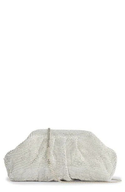 Lk Bennett Crystal Frame Clutch In Clear