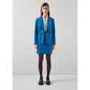 Lk Bennett Deborah Single-button Corduroy Jacket In Multi