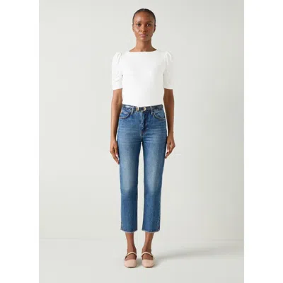 Lk Bennett Diana Jersey Tops In White