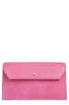 Lk Bennett Dora Clutch In Sweet Pea