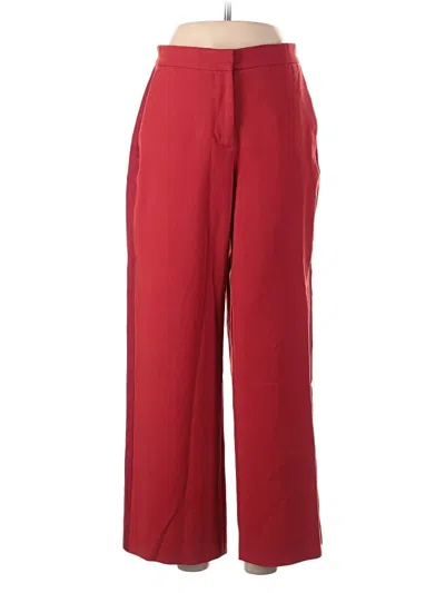 Pre-owned Lk Bennett Dress Pants In Red