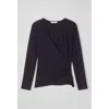 Lk Bennett Eames Jersey Tops In Black