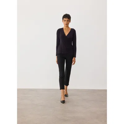 Lk Bennett Eames Jersey Tops In Black
