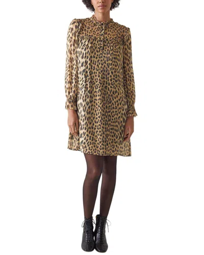 Lk Bennett Edie Dress In Brown