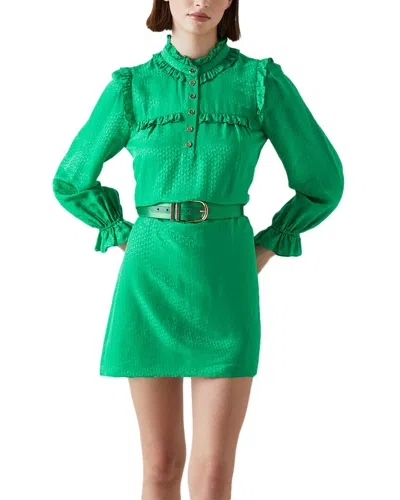 Lk Bennett Edie Dress In Green