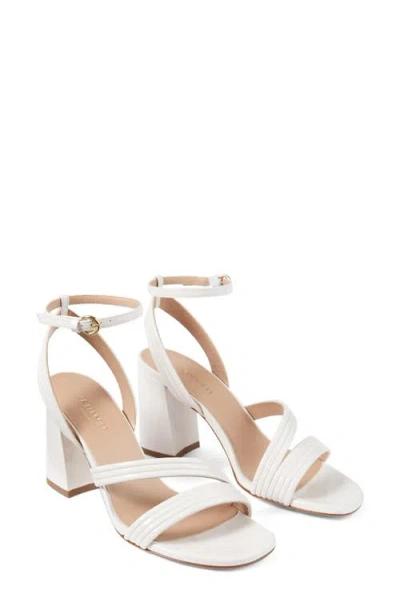 Lk Bennett Edita Ankle Strap Sandal In Pearl