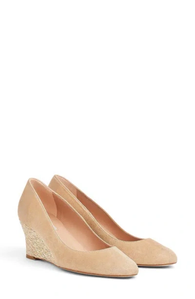 Lk Bennett Eevi Wedge Pump In Trench