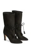 Lk Bennett Eliza Tassel Slouch Bootie In Black