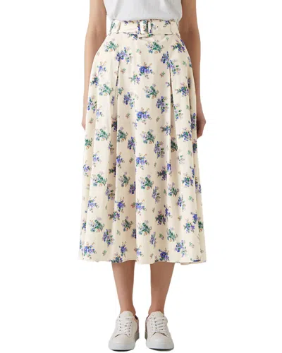Lk Bennett Elodie Belted Skirt